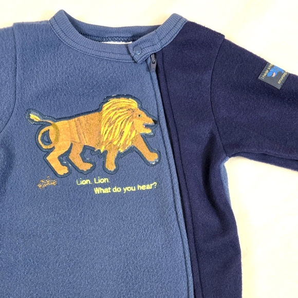 Carter’s & Eric Carle Other - NWT Baby Boys 0-6M Play + Sleep Footie Carter’s & Eric Carle Lion 🦁 sleeper pjs